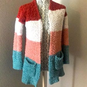 Ladies open Cardigan Sweater